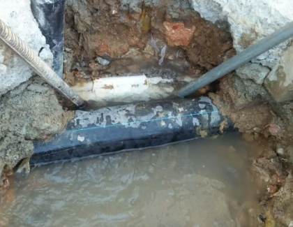 肃南测漏水之水管漏水